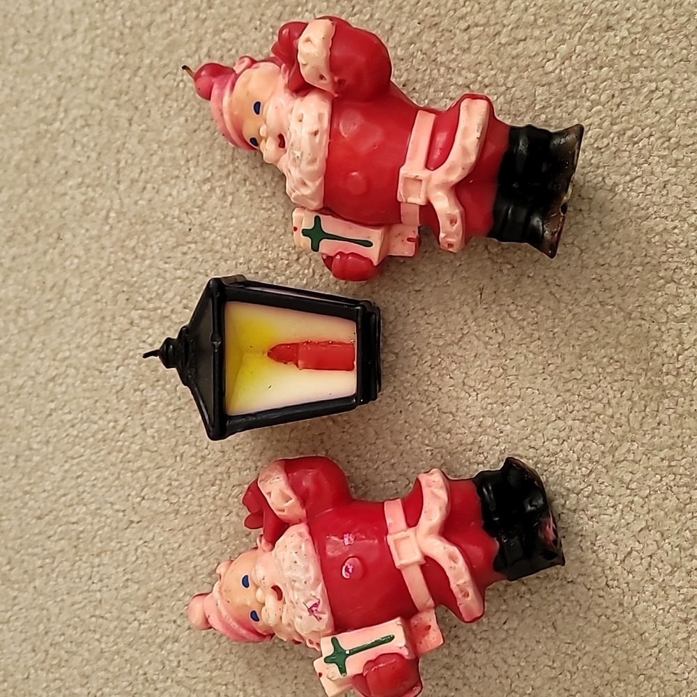 Gurley Santa candles